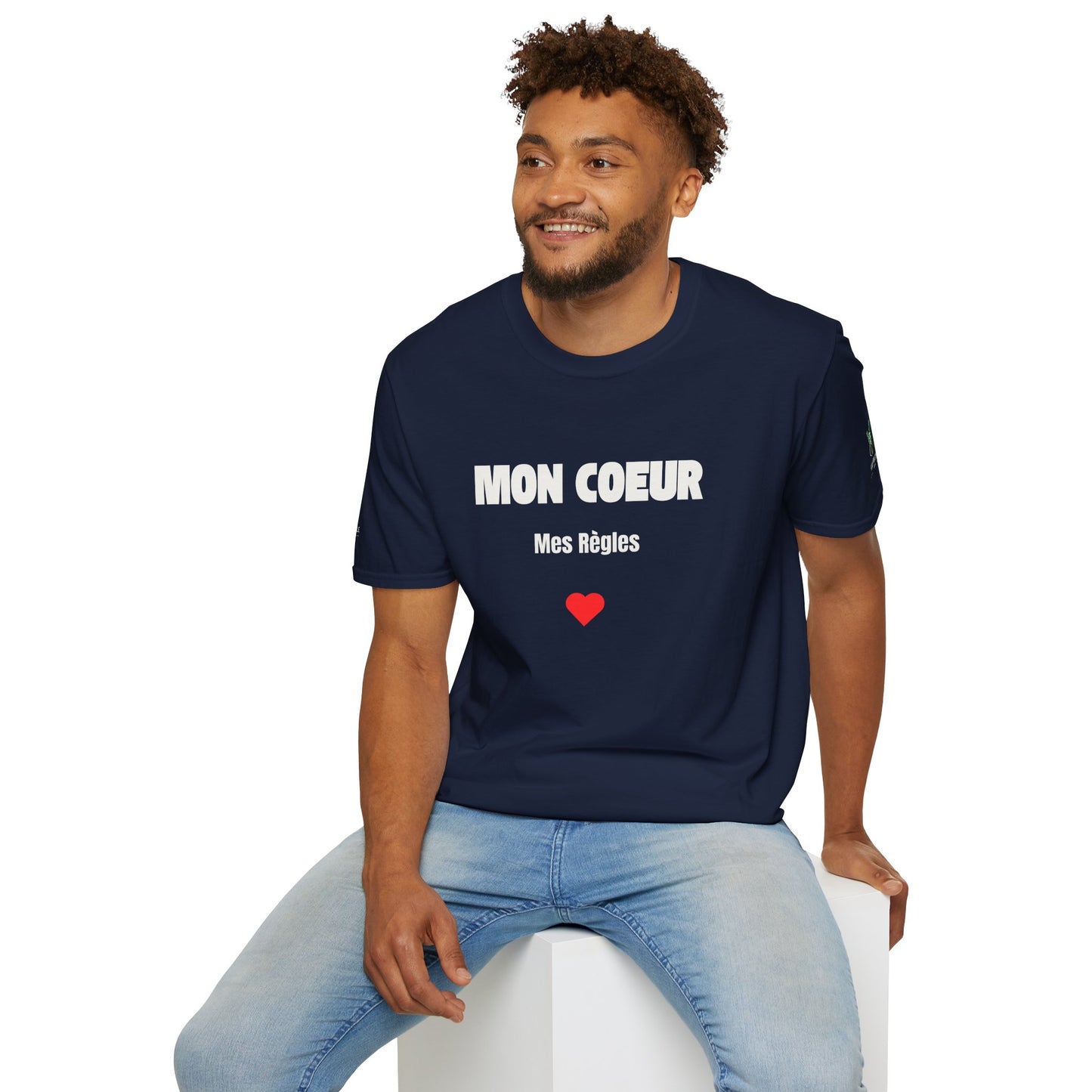 T-Shirt CELIB AU TOP - "Mon coeur, mes règles"