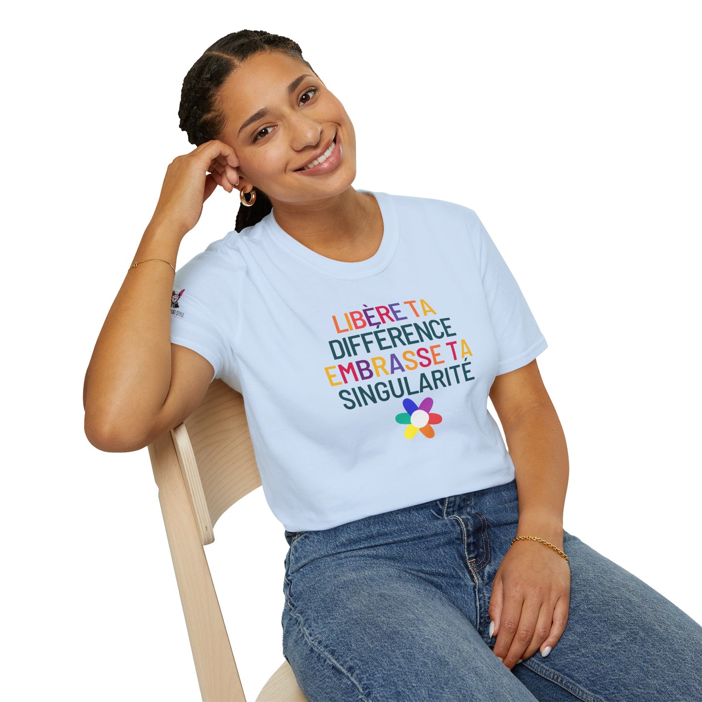 T-Shirt ATYPIQUE - "Libère ta différence, embrasse ta singularité"