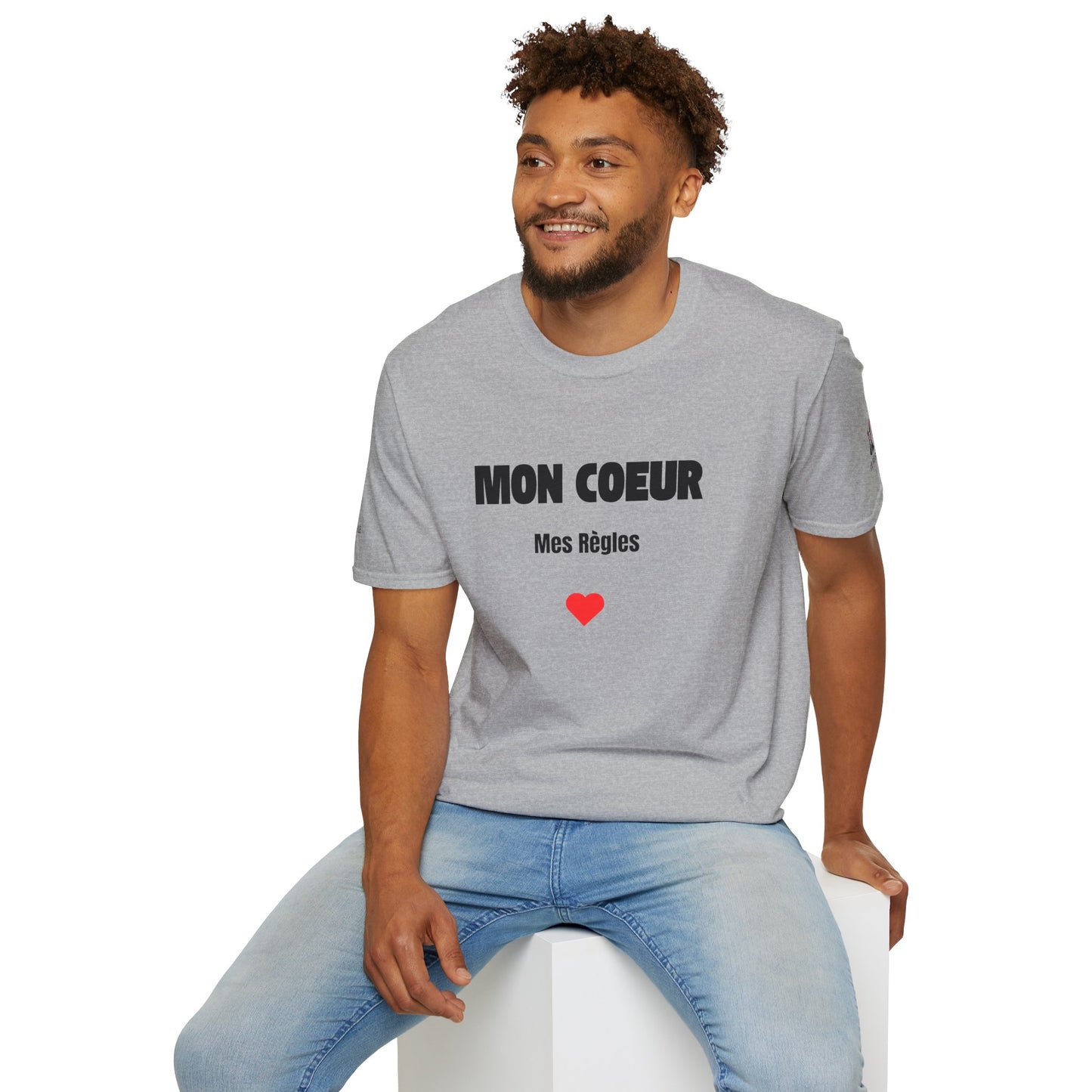 T-Shirt CELIB AU TOP - "Mon coeur, mes règles"