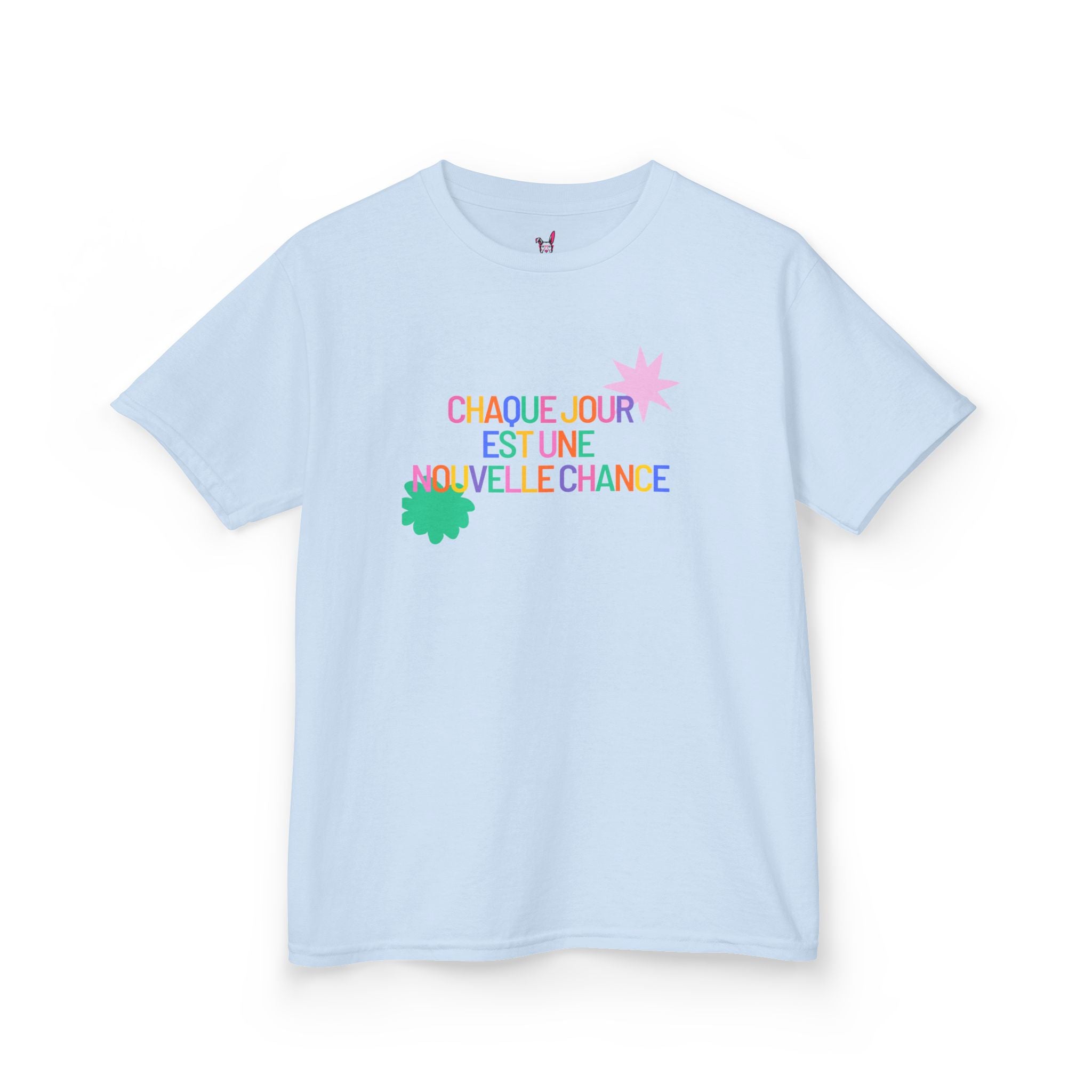 T-Shirt Enfant- "Chaque jour est une nouvelle chance"