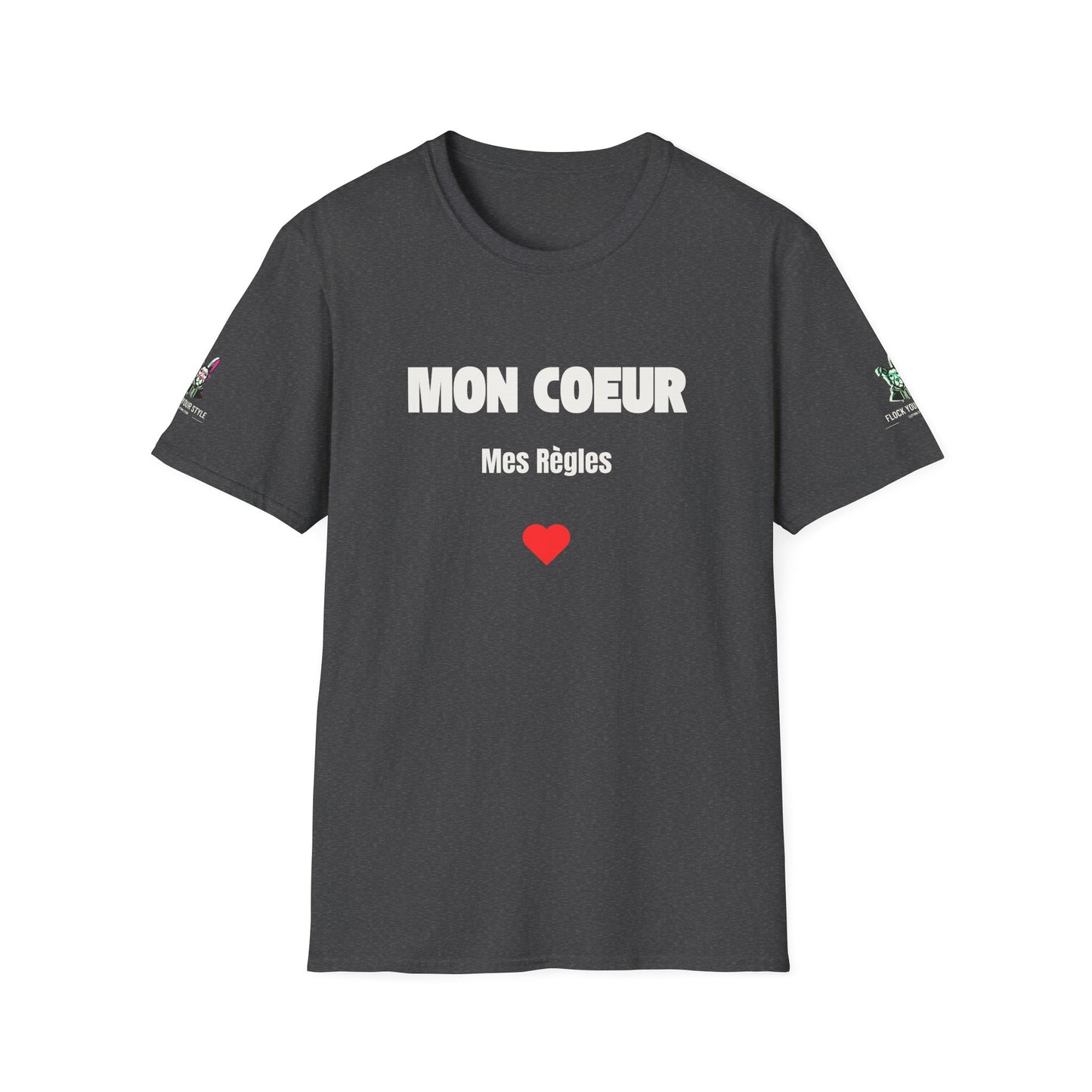 T-Shirt CELIB AU TOP - "Mon coeur, mes règles"