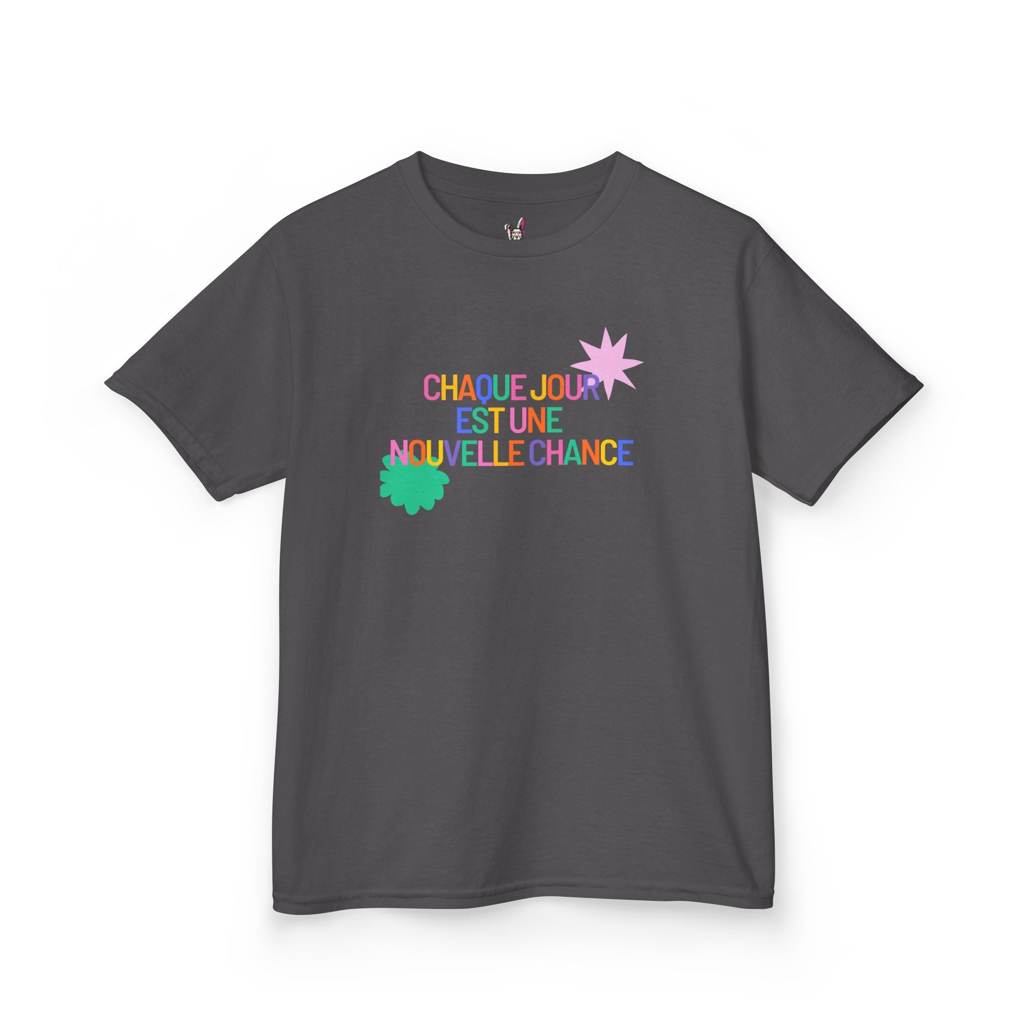T-Shirt Enfant- "Chaque jour est une nouvelle chance"
