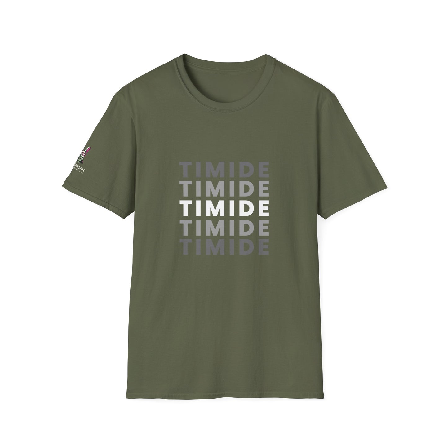 T-Shirt Homme - "TIMIDE"