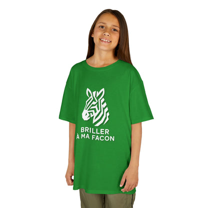 T-Shirt Enfant - "Briller à ma façon"