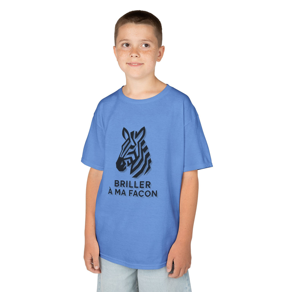 T-Shirt Enfant - "Briller à ma façon"