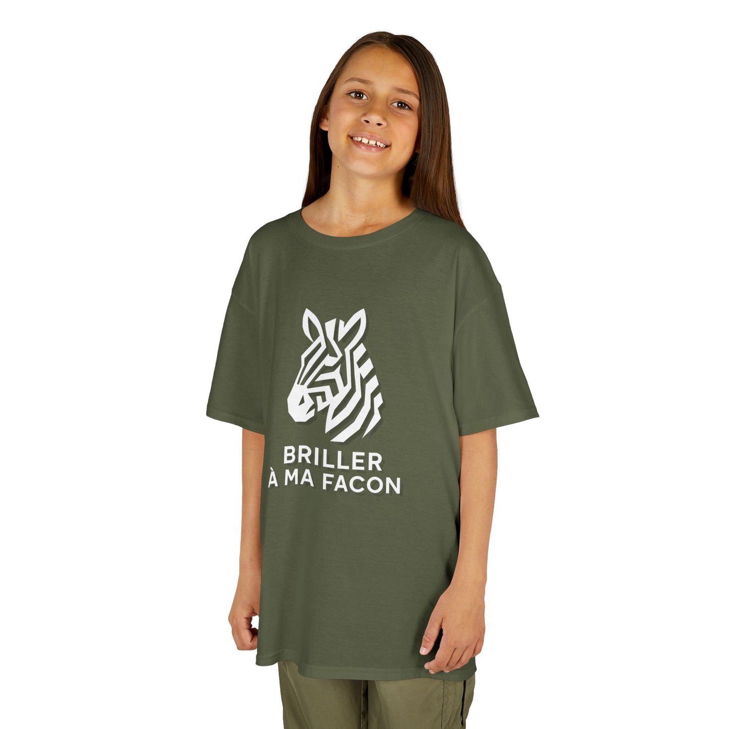 T-Shirt Enfant - "Briller à ma façon"
