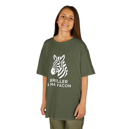 T-Shirt Enfant - "Briller à ma façon"