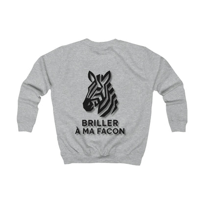 Sweat Enfant -"Briller à ma façon"