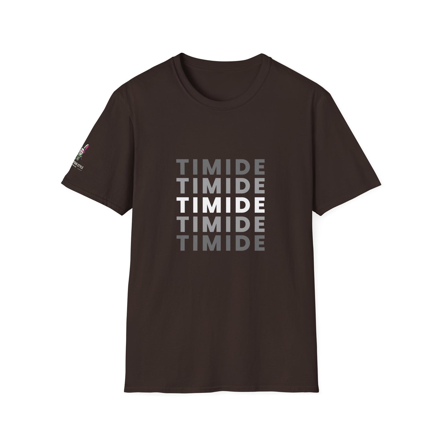 T-Shirt Homme - "TIMIDE"