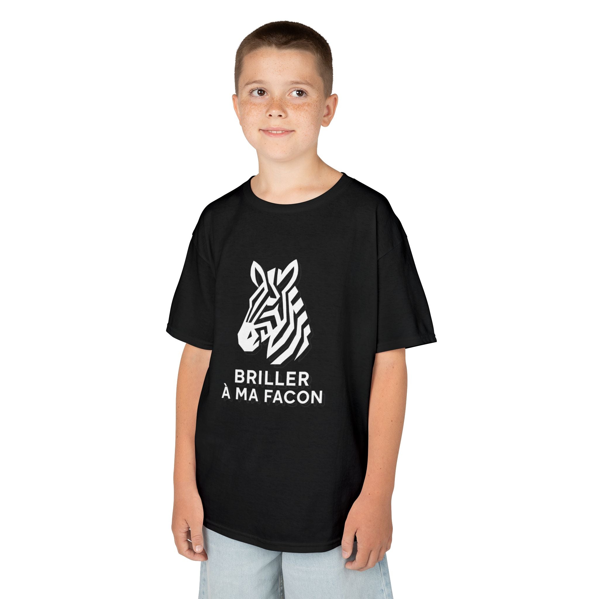 T-Shirt Enfant - "Briller à ma façon"