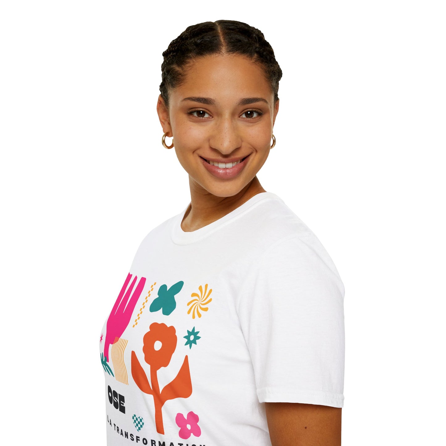 T-Shirt Je m'aime, je m'assume - "Ose la transformation"