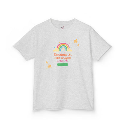 T-Shirt Enfant - "Exprime toi, sois unique,inspire"