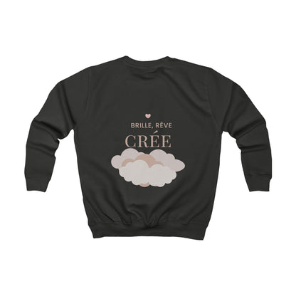 Sweat "Brille, rêve, crée"