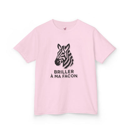 T-Shirt Enfant - "Briller à ma façon"