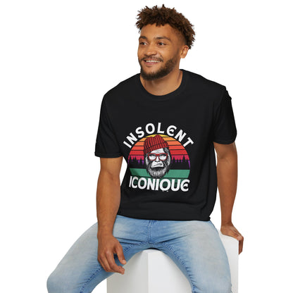 T-Shirt Homme - "INSOLENT , ICONIQUE"
