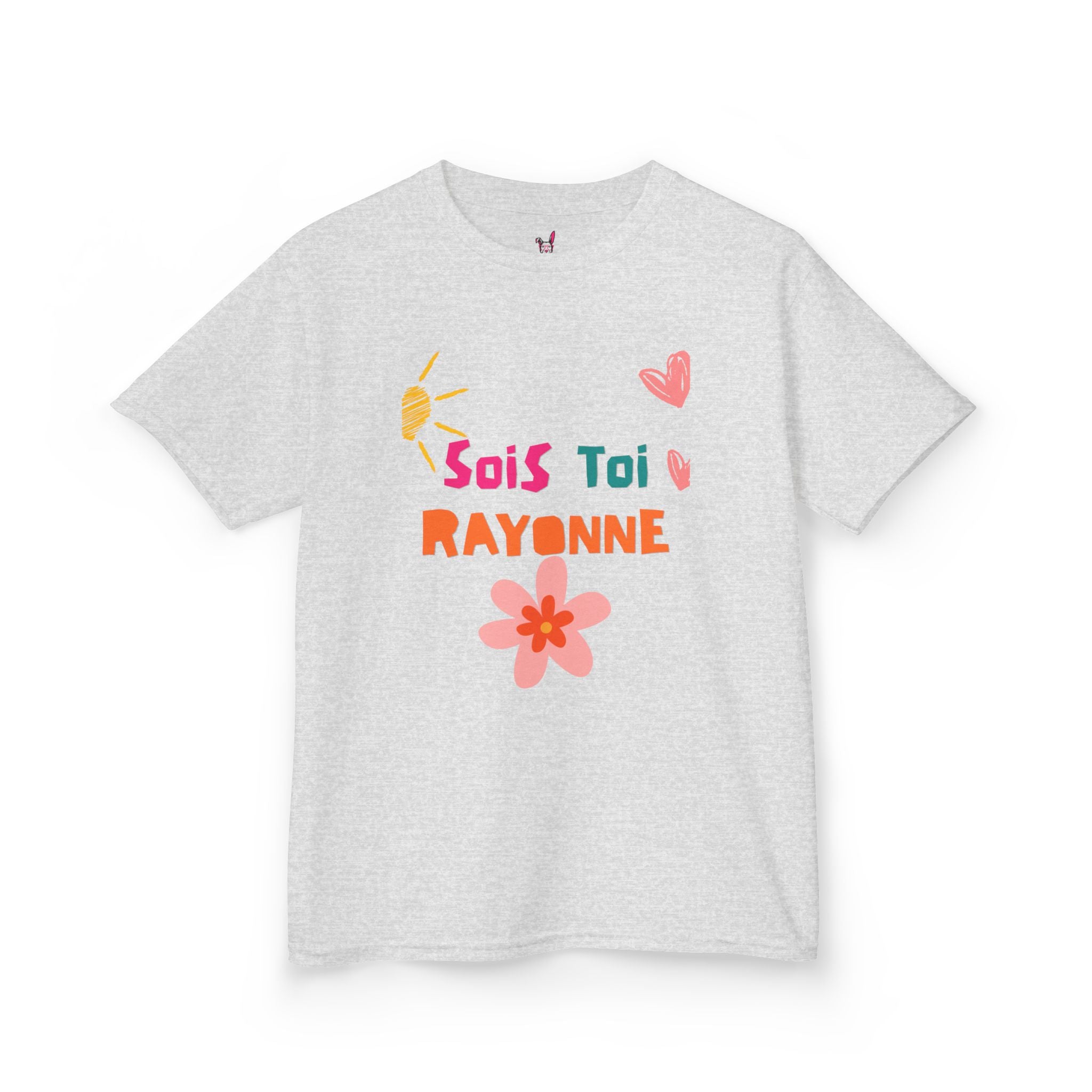 T-Shirt Enfant - "Sois toi, Rayonne"