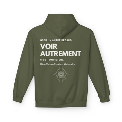 Sweat ATYPIQUE - "Voir autrement c'est voir mieux"