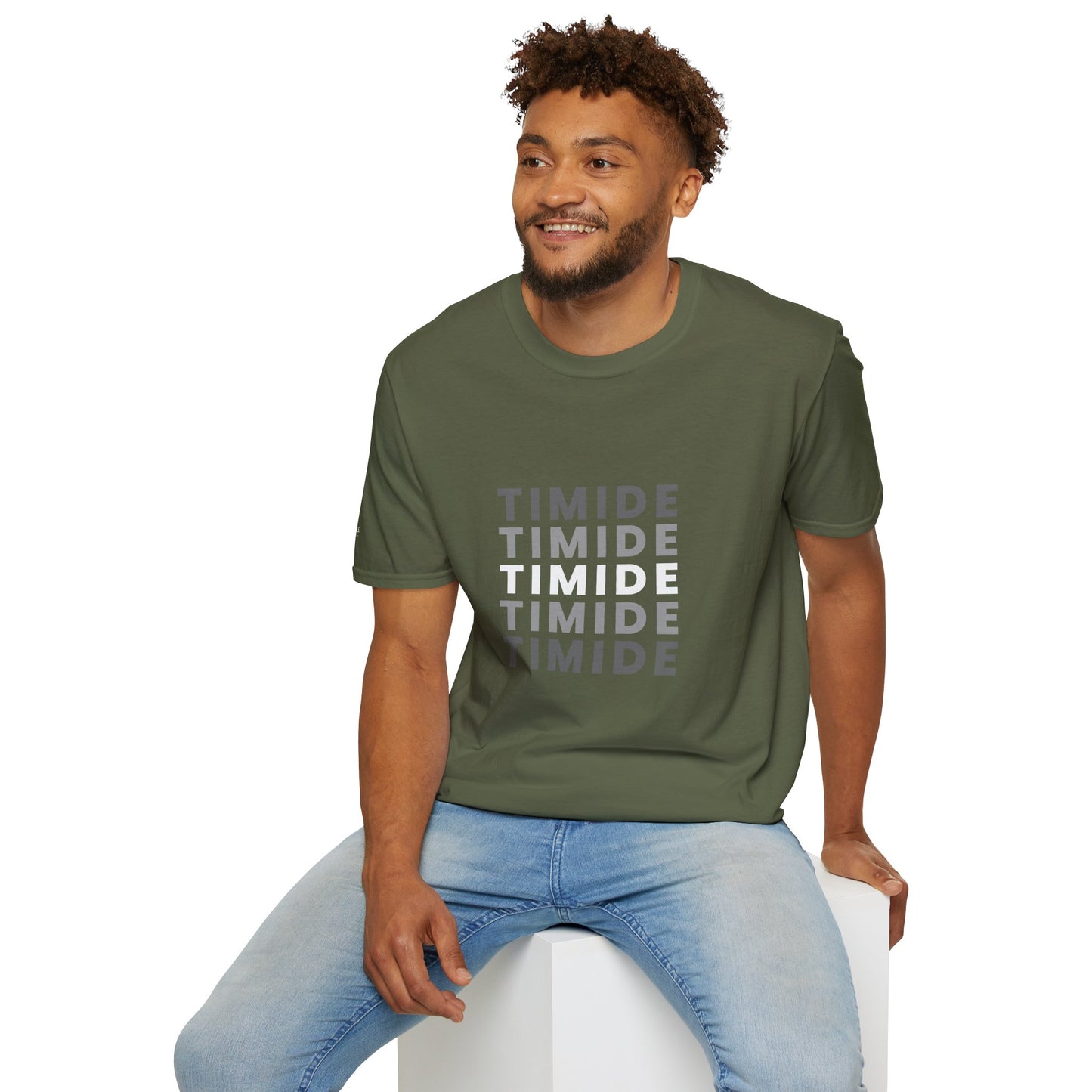 T-Shirt Homme - "TIMIDE"