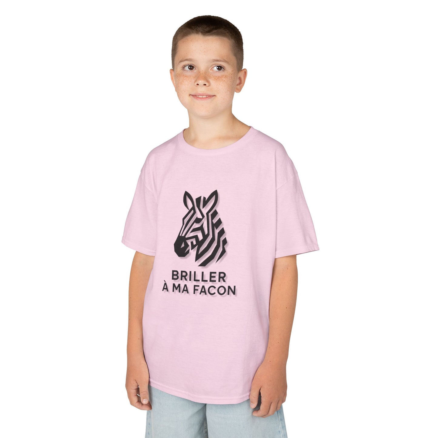 T-Shirt Enfant - "Briller à ma façon"