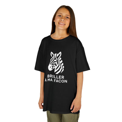 T-Shirt Enfant - "Briller à ma façon"