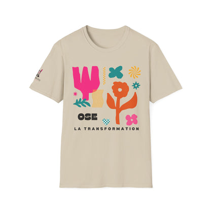 T-Shirt Je m'aime, je m'assume - "Ose la transformation"