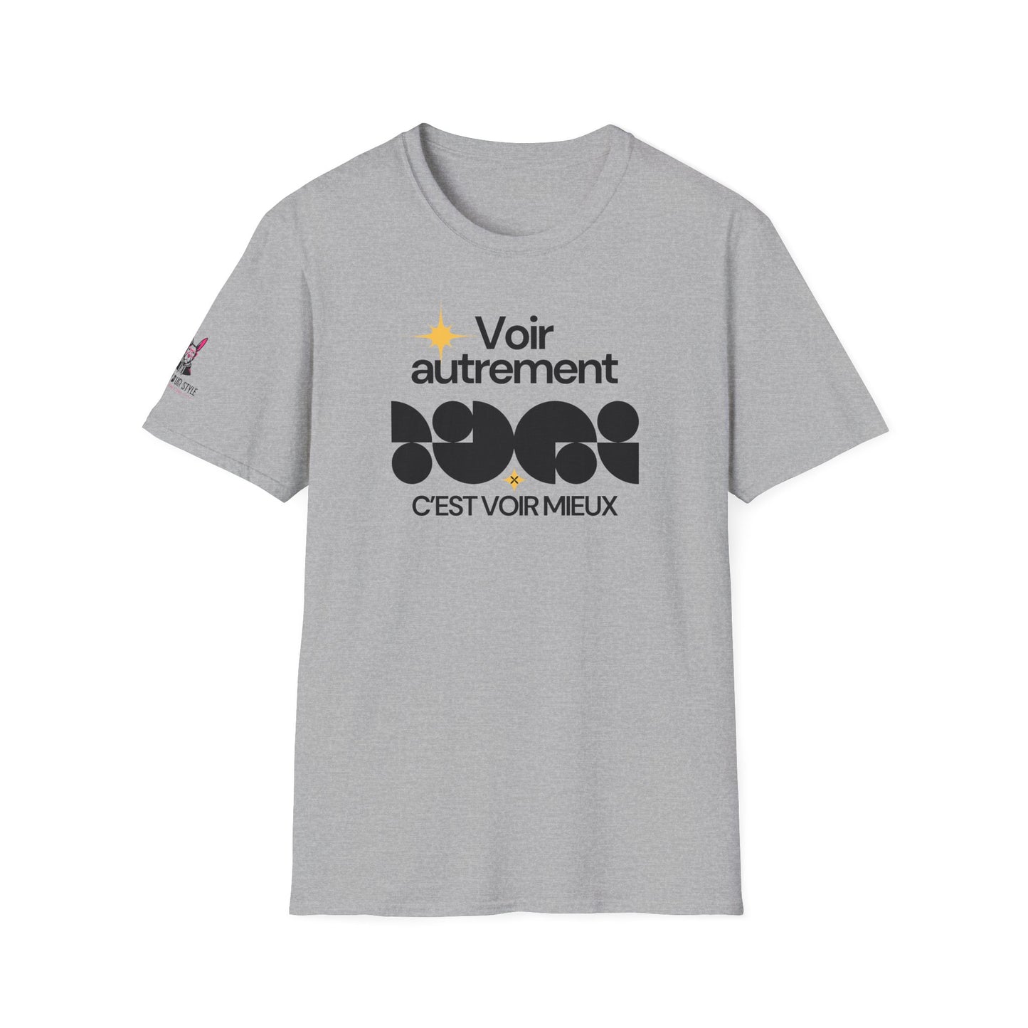 T-Shirt Je m'aime, je m'assume - "Voir autrement c'est voir mieux"