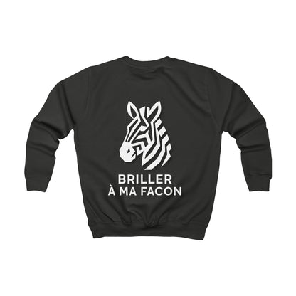 Sweat Enfant -"Briller à ma façon"