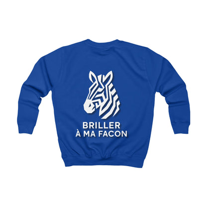 Sweat Enfant -"Briller à ma façon"