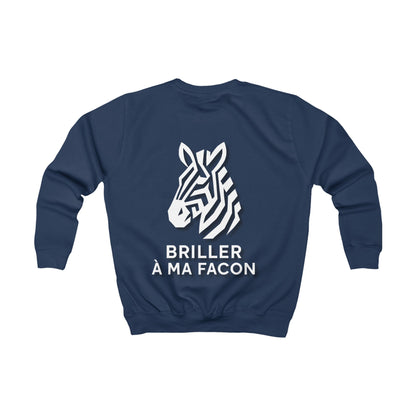Sweat Enfant -"Briller à ma façon"