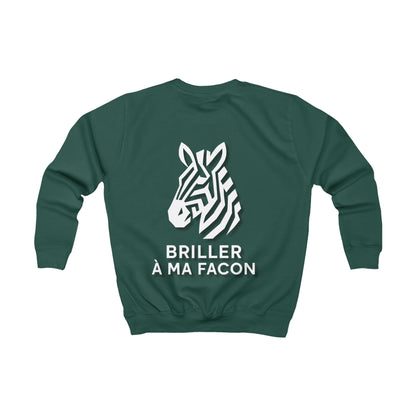 Sweat Enfant -"Briller à ma façon"