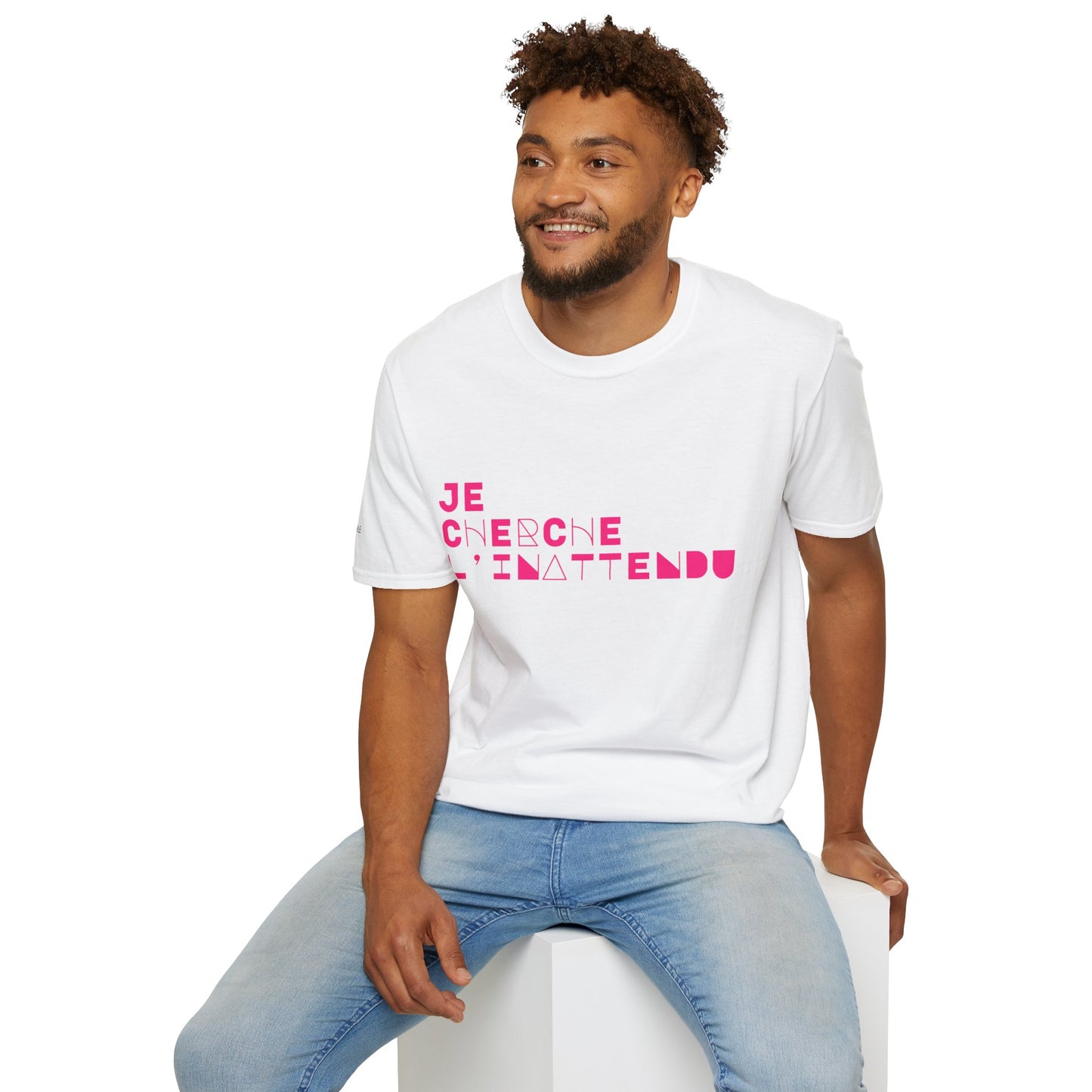 T-Shirt CELIB AU TOP - "Je Cherche L'Inattendu"