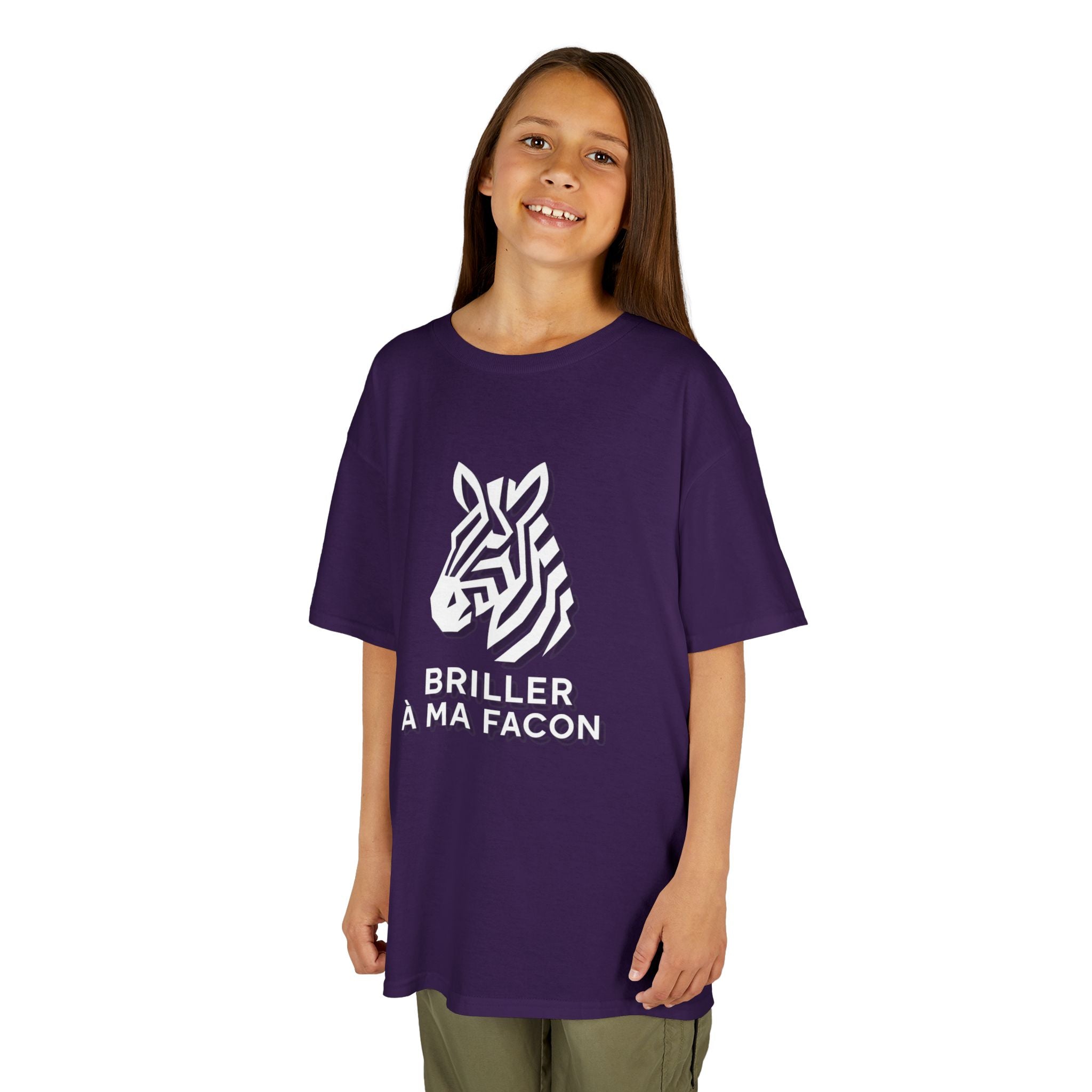 T-Shirt Enfant - "Briller à ma façon"