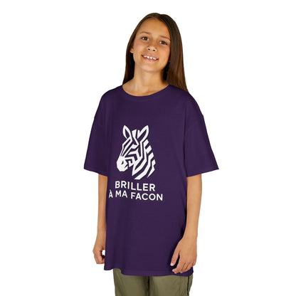 T-Shirt Enfant - "Briller à ma façon"