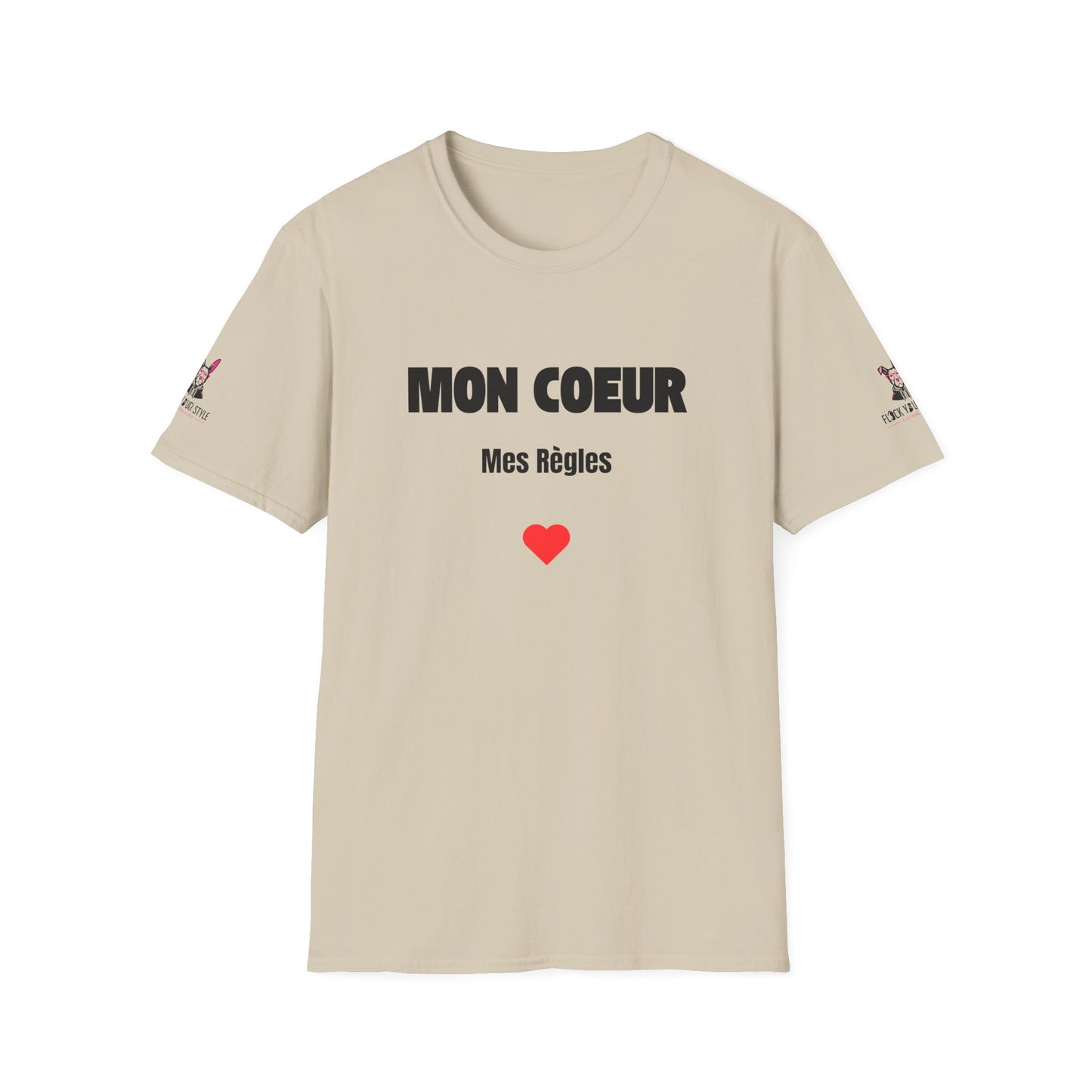 T-Shirt CELIB AU TOP - "Mon coeur, mes règles"