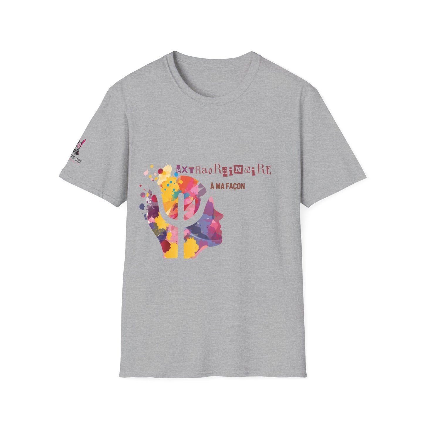 T-Shirt ATYPIQUE - "Extraordinaire à ma façon"