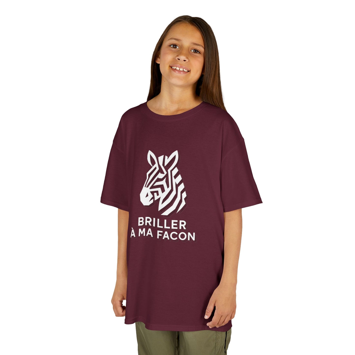 T-Shirt Enfant - "Briller à ma façon"
