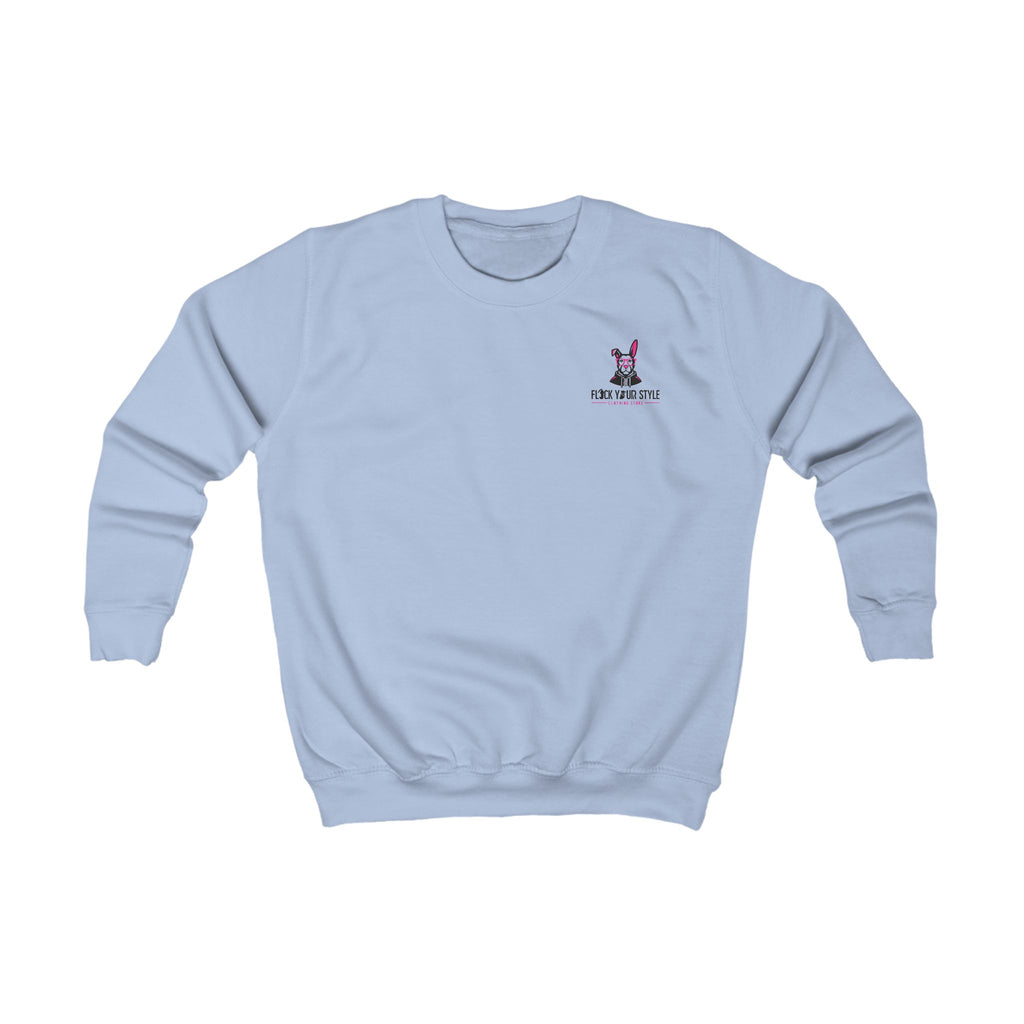 Sweat enfant - "Libre Heureux Audacieux"