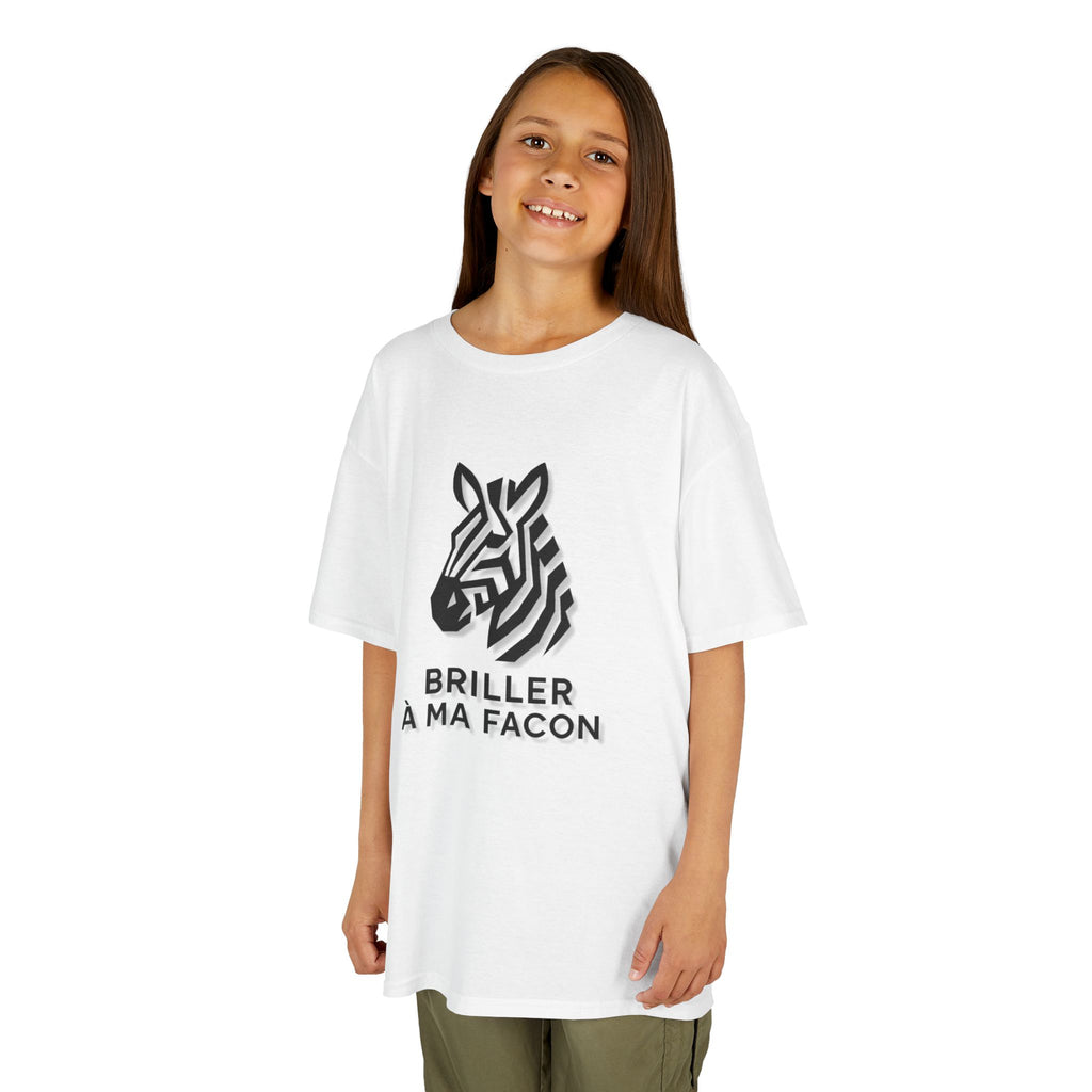 T-Shirt Enfant - "Briller à ma façon"
