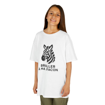T-Shirt Enfant - "Briller à ma façon"