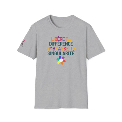 T-Shirt ATYPIQUE - "Libère ta différence, embrasse ta singularité"