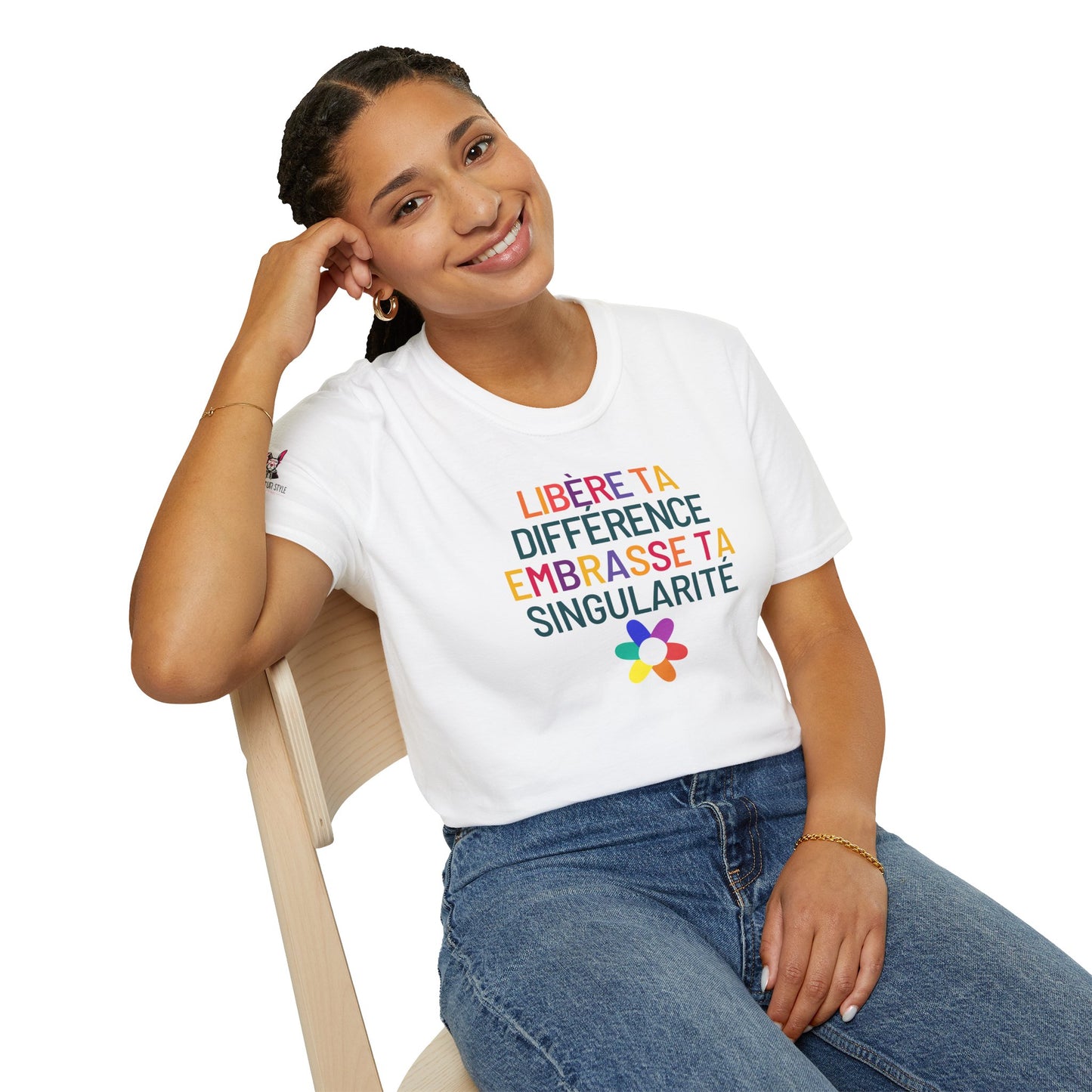 T-Shirt ATYPIQUE - "Libère ta différence, embrasse ta singularité"
