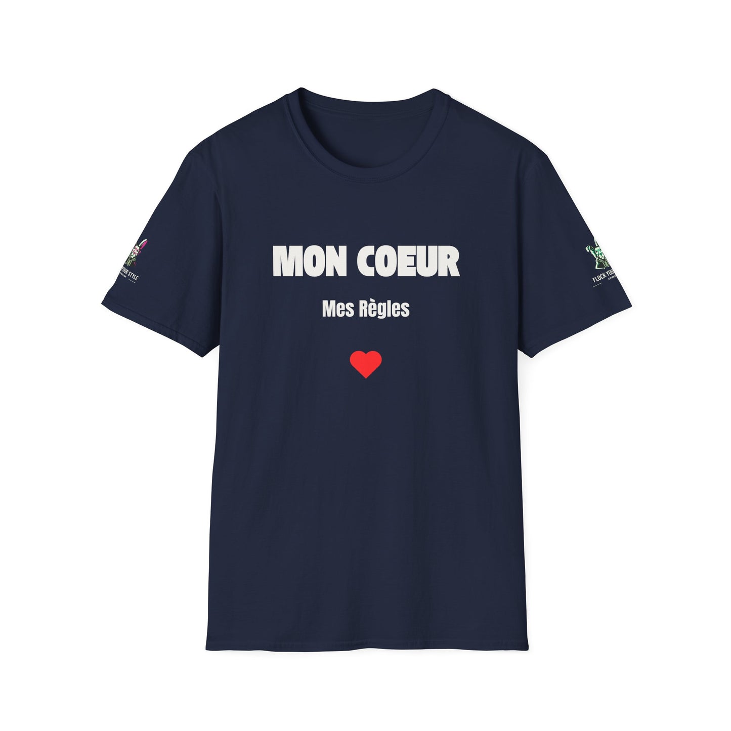 T-Shirt CELIB AU TOP - "Mon coeur, mes règles"
