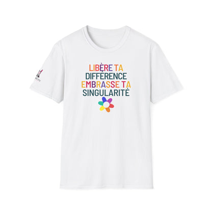 T-Shirt ATYPIQUE - "Libère ta différence, embrasse ta singularité"