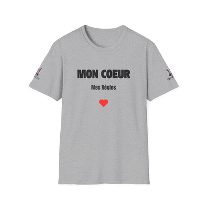 T-Shirt CELIB AU TOP - "Mon coeur, mes règles"