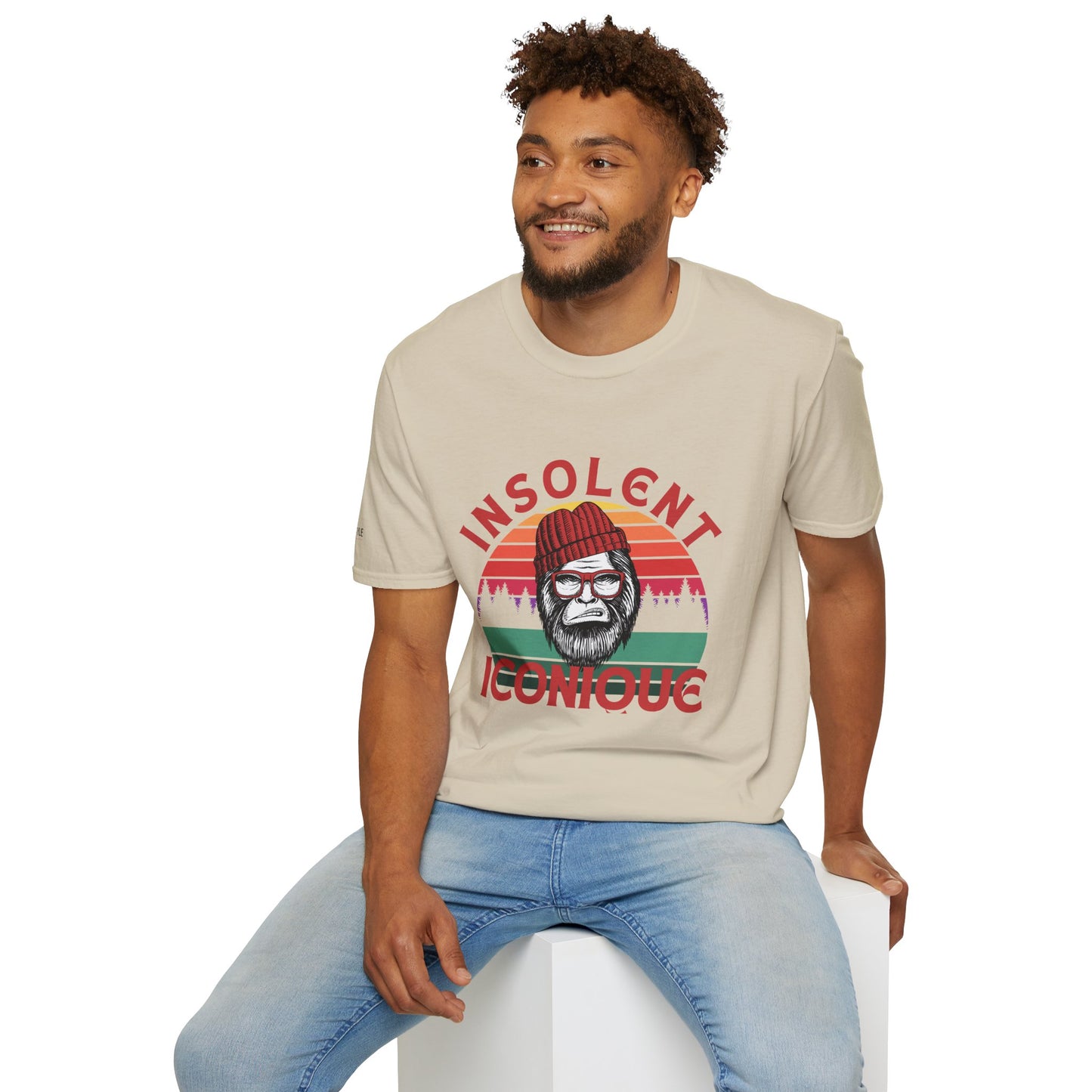 T-Shirt Homme - "INSOLENT , ICONIQUE"