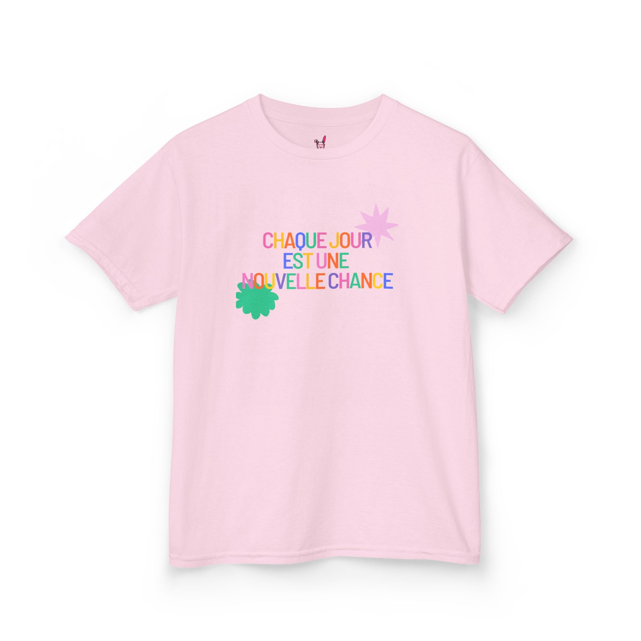 T-Shirt Enfant- "Chaque jour est une nouvelle chance"