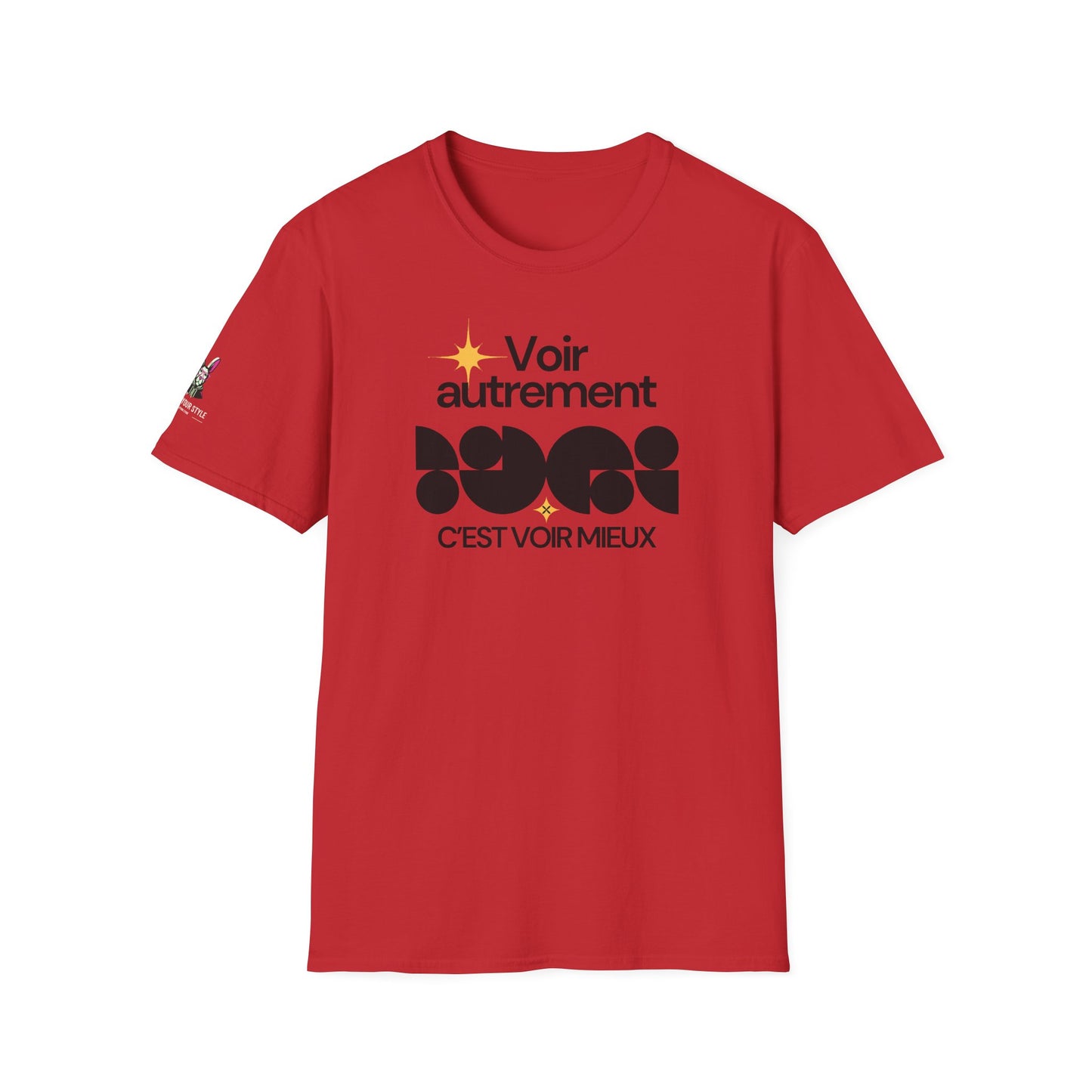 T-Shirt Je m'aime, je m'assume - "Voir autrement c'est voir mieux"