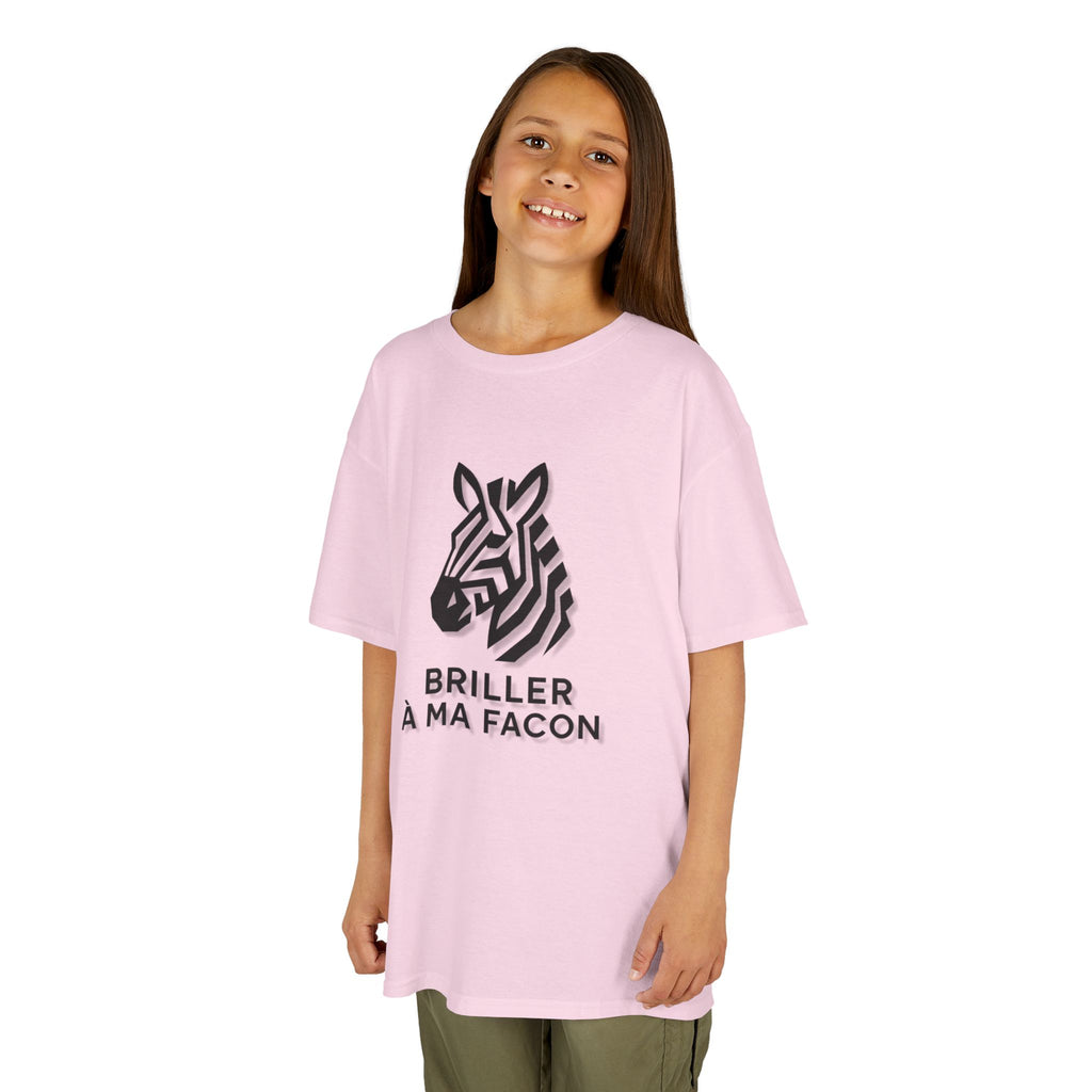 T-Shirt Enfant - "Briller à ma façon"