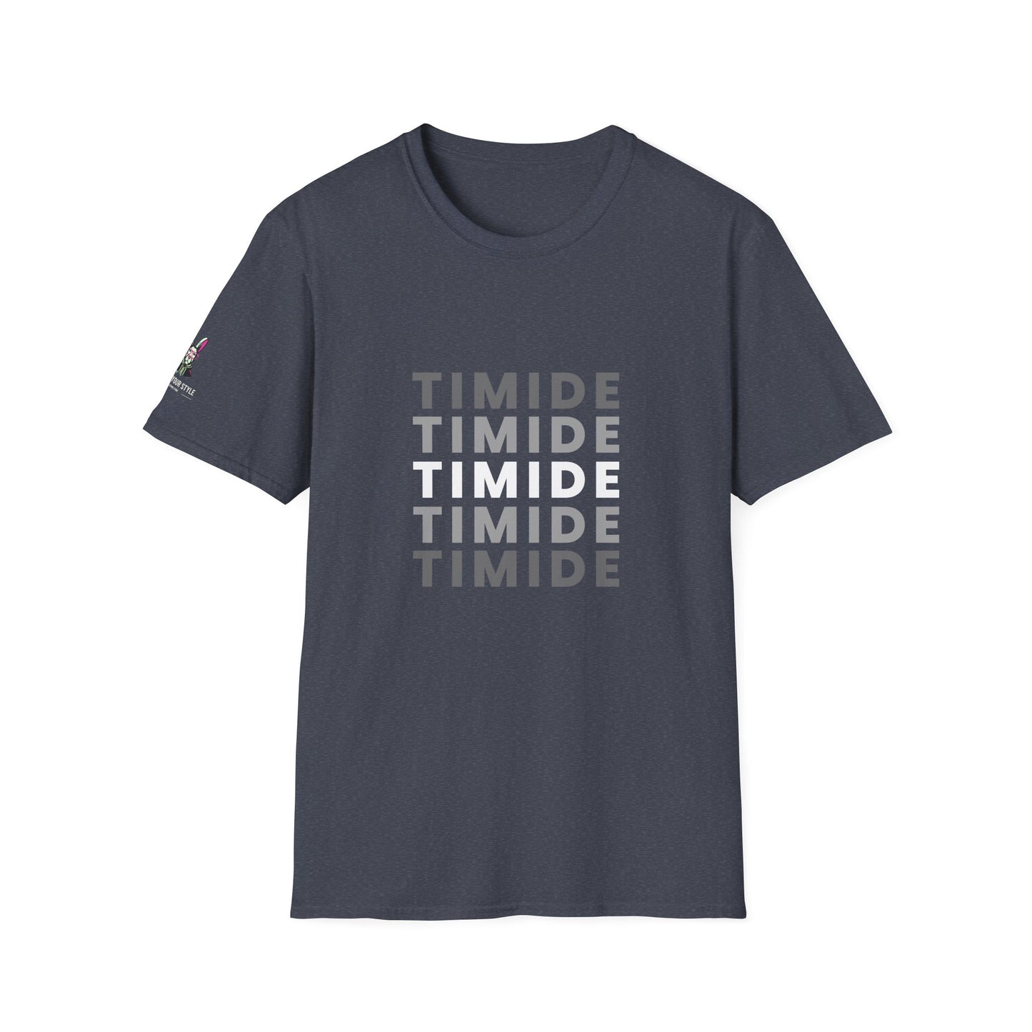 T-Shirt Homme - "TIMIDE"