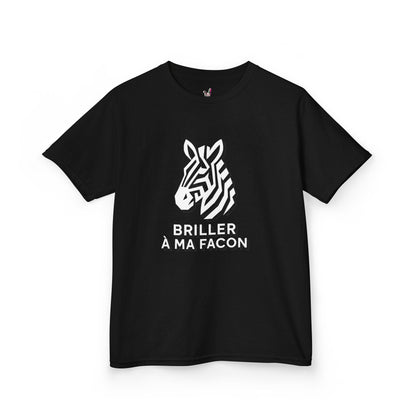 T-Shirt Enfant - "Briller à ma façon"